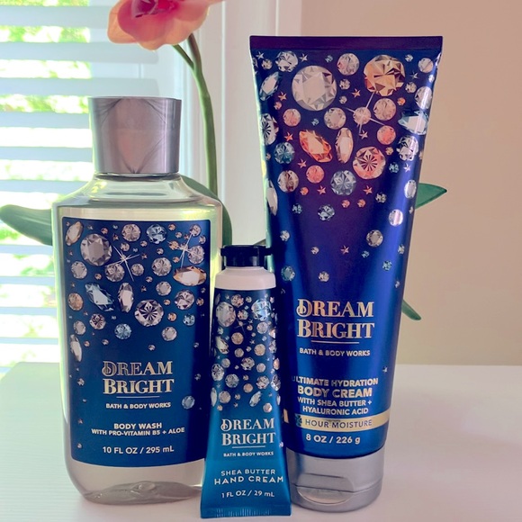 🆕 💎 DREAM BRIGHT 3 PC BODY CARE BUNDLE SET NWT - Picture 3 of 12